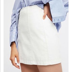 Free People Modern Femme Vegan Leather Mini